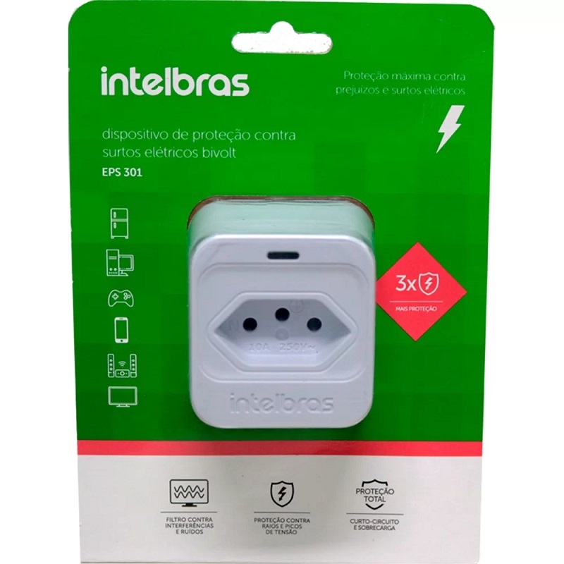 Imagem do produto Dispositivo de Proteção Elétrica EPS 301 Branco Intelbras