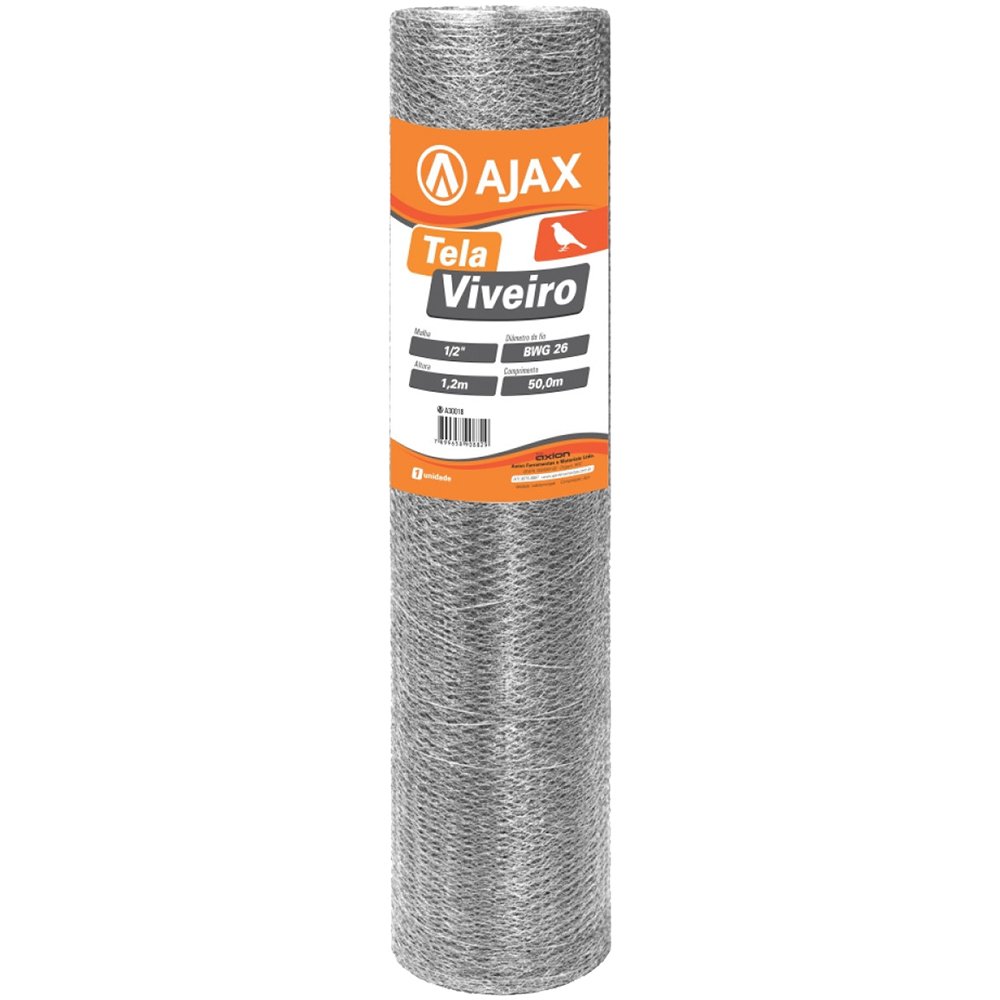 Imagem do produto Guepar Tela Viveiro 1/2 x 26 x 1,00 m