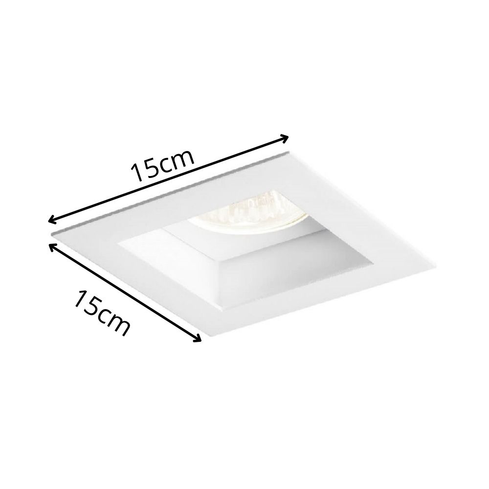 Imagem do produto Rioprelustres Plafon de Embutir 1 Lâmpada