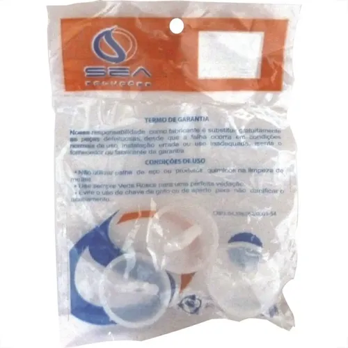 Imagem do produto Sea Metais Tampa para Pia/Lavatório 7/8" A1 Plástica 3 Peças