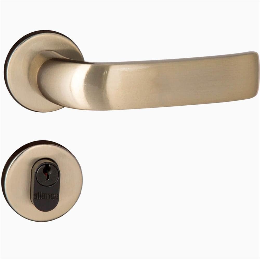 Imagem do produto Aliança Fechadura 4171 Home Externa Bronze Latonado