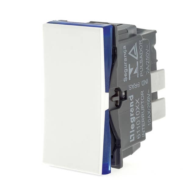 Imagem do produto Pial Plus Legrand Módulo de Interruptor Intermediário (Four-Way) 10A Branco 612007BC