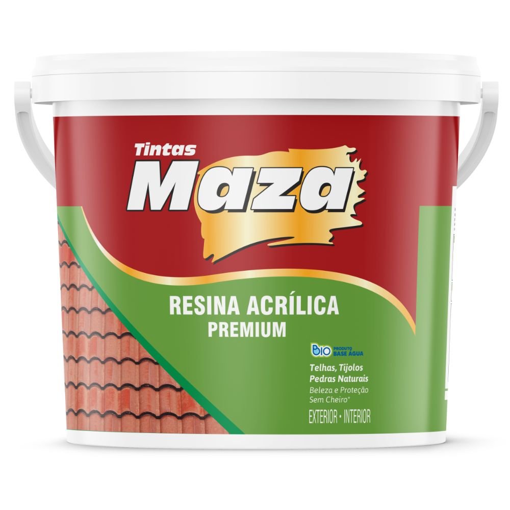 Imagem do produto Resina Acrílica Premium Cerâmica Natural 18L MAZA-631