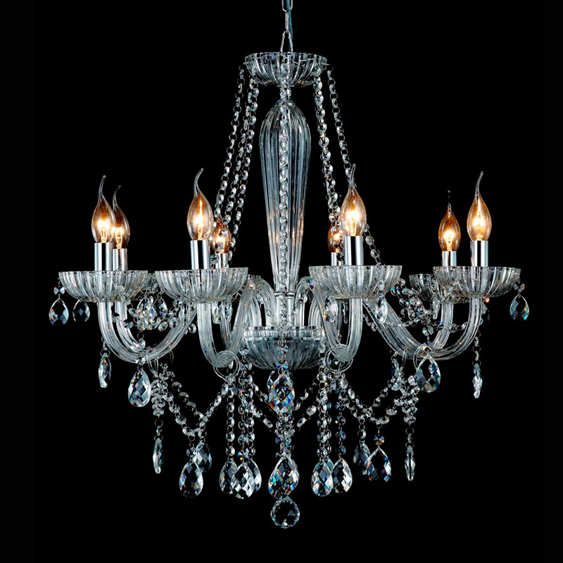Imagem do produto Bella Lustres Lustre Anjou 18 x E14 Transparente JF118C