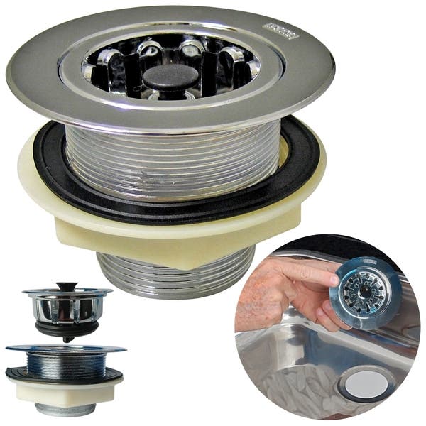 Imagem do produto Válvula Americana Ribeiro Metais 3.1/2" Cromada