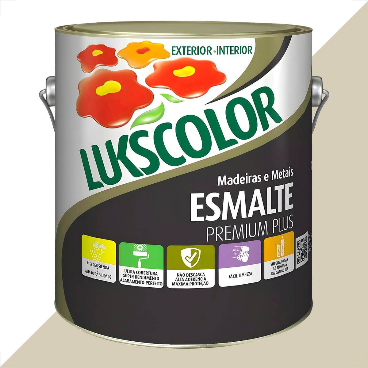 Imagem do produto Lukscolor Esmalte Sintético Premium Gelo 3,6L
