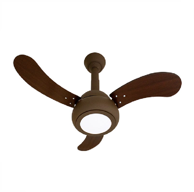 Imagem do produto Delta Ventilador Riop. 2008 127V 3000K Marrom Texturizado 3P Tabaco