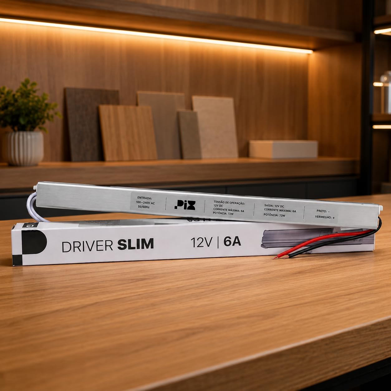 Imagem do produto Pix Fonte Slim 72W 12V 6A Bivolt