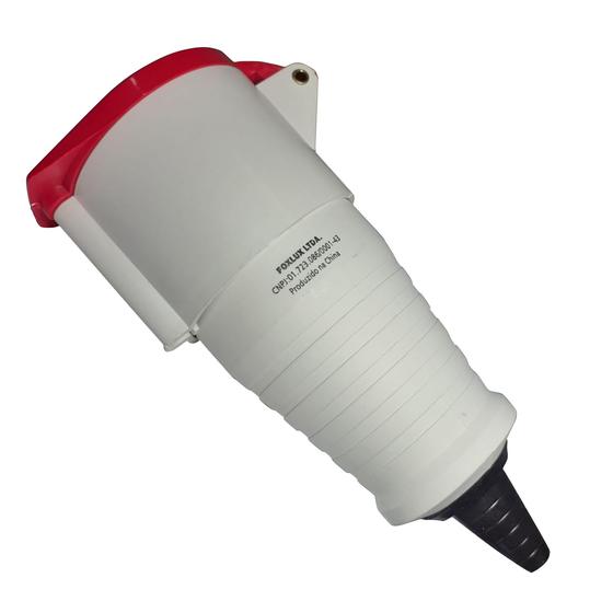 Imagem do produto Foxlux Acoplamento de Tomada 380/440 V 32A 3P+N+T 6H Vermelho