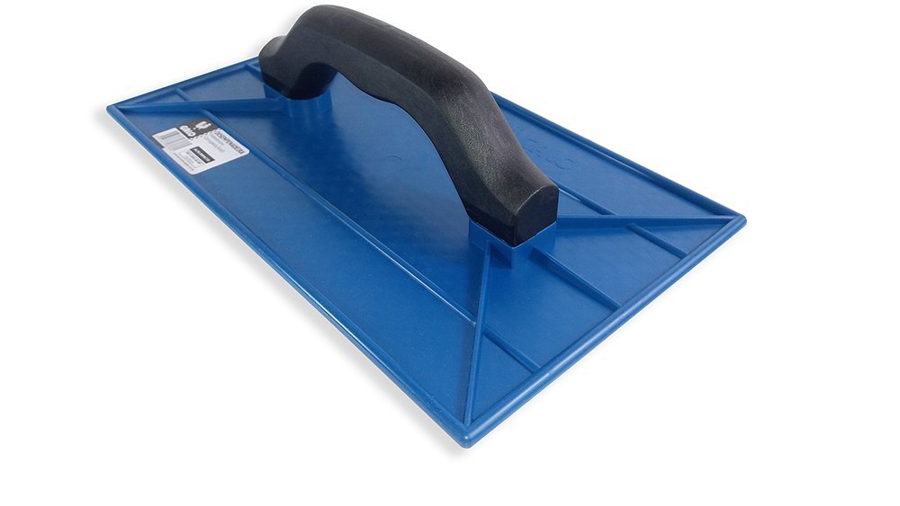 Imagem do produto Desempenadeira PVC Estriada 18x30cm Azul Galo