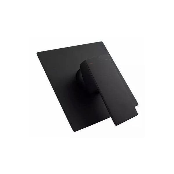 Imagem do produto Jiwi Acabamento Monocomando para Chuveiro Base Deca Preto WJ-4994-MO-BL