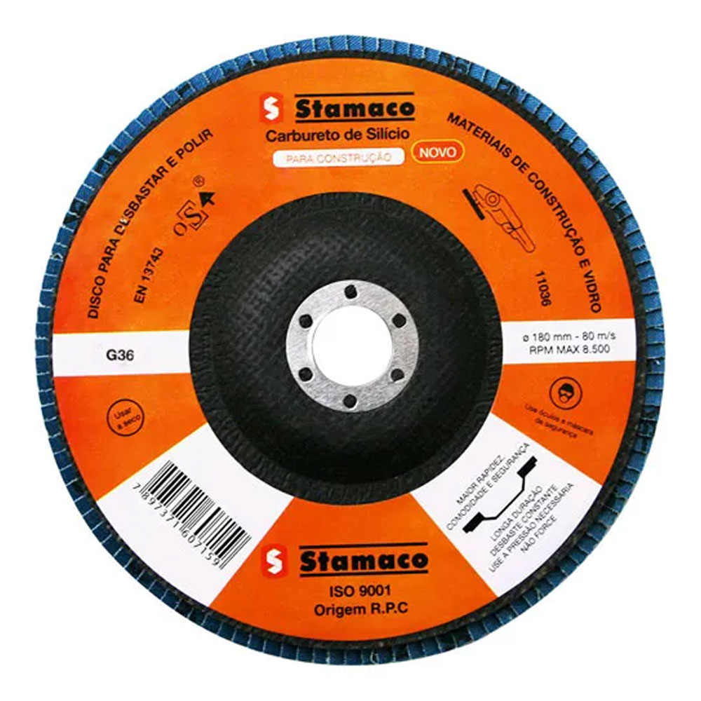 Imagem do produto Stamaco Disco Flap para Metal 178/G36