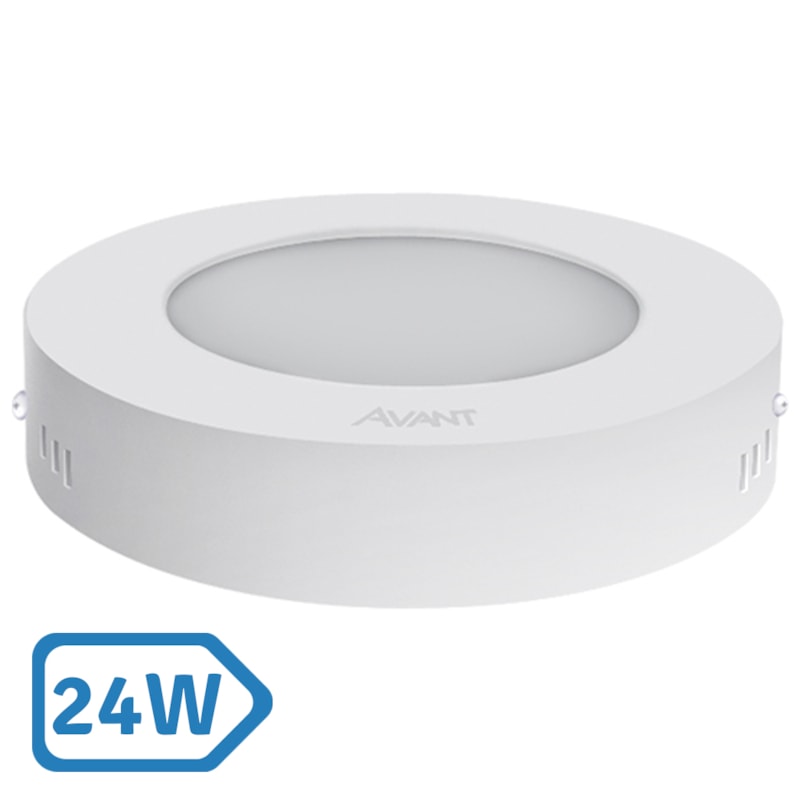 Imagem do produto Avant Plafon de Sobrepor Redondo com Sensor 24W 6500K