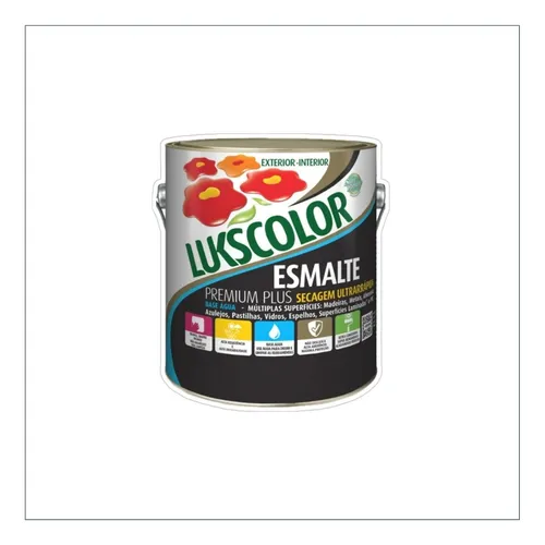 Imagem do produto Tinta Esmalte Sintético Base Água 3,6l Lukscolor Lilas