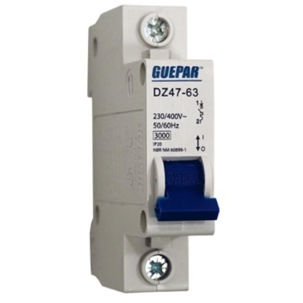 Imagem do produto Guepar Disjuntor DIN Bipolar 20A