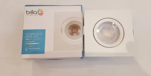 Imagem do produto Brilia Spot LED Downlight Quadrado MR16 4,5W 2700K