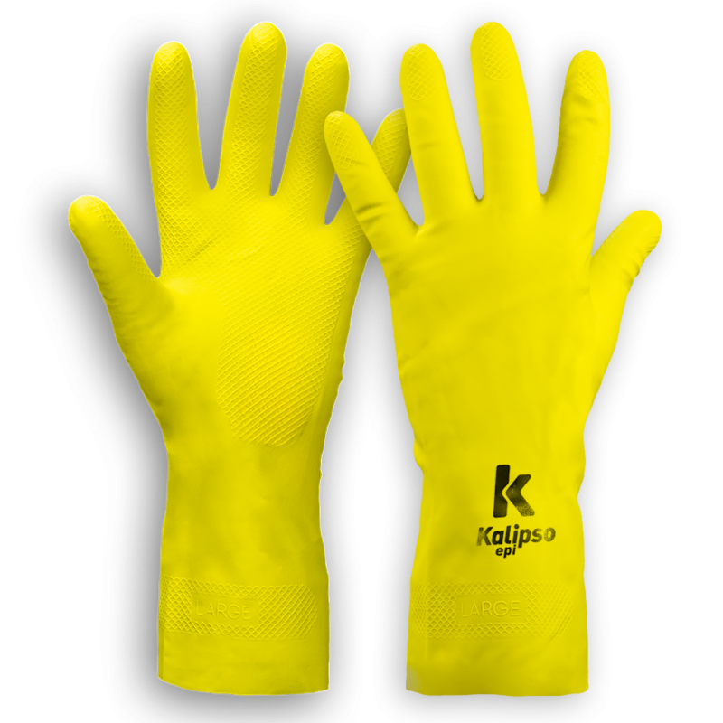 Imagem do produto Kalipso Luva Latex Super Silver P Tamanho 07 Amarela