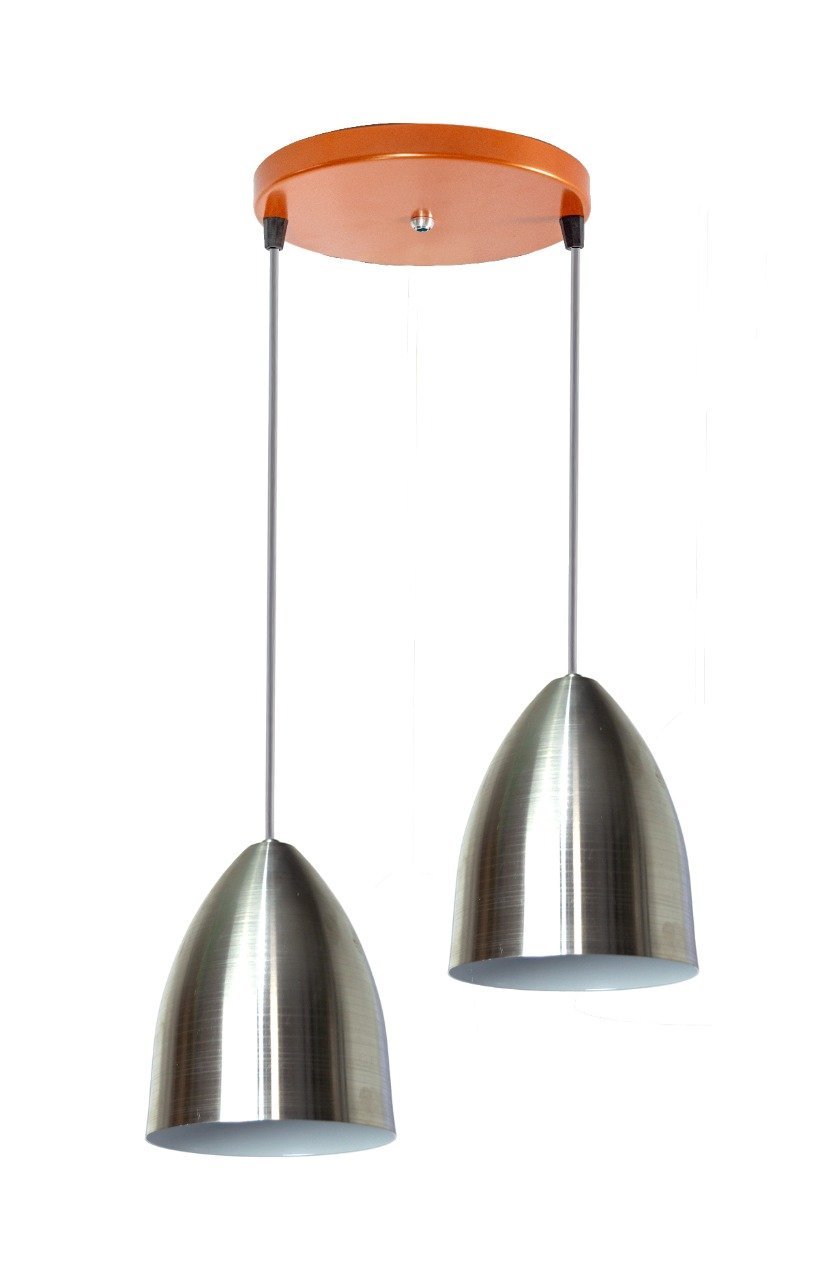 Imagem do produto Rioprelustres Pendente Alumínio 865 Escovado/Cobre