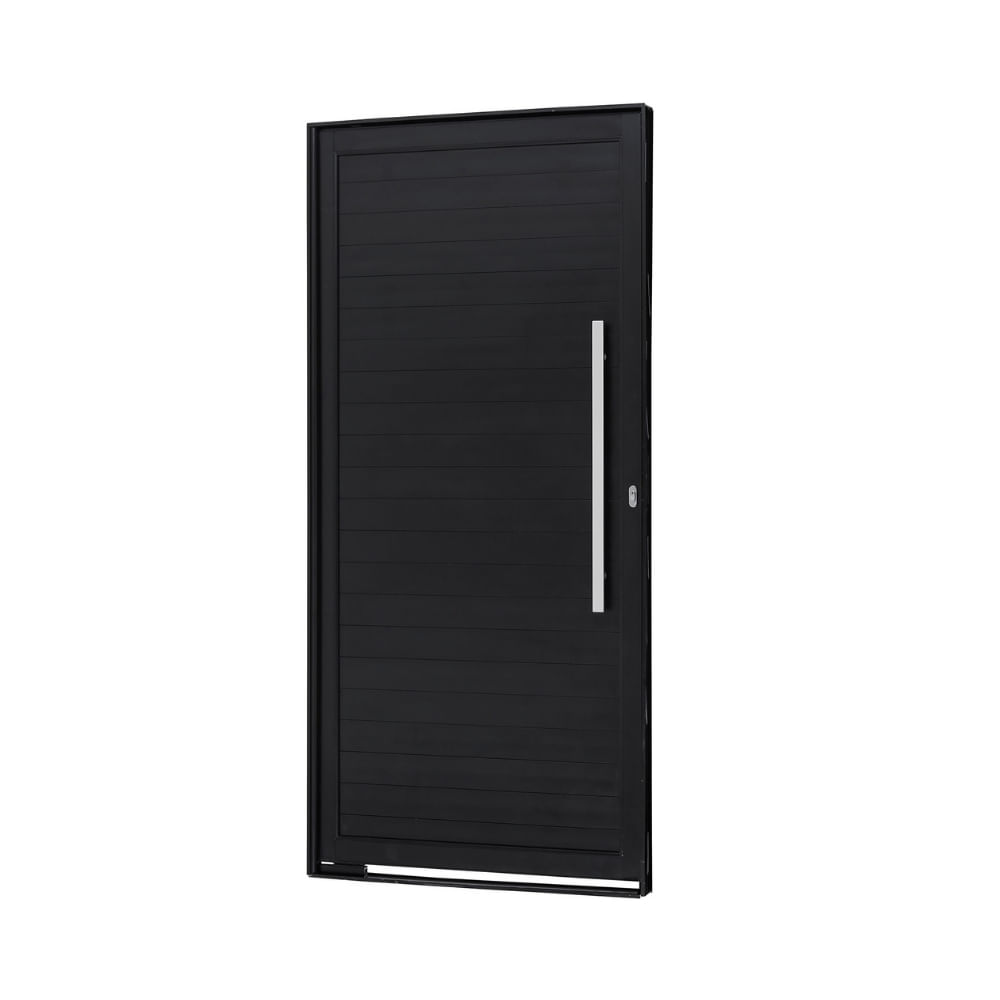 Imagem do produto Atlantica Porta Pivotante Premium 2163 x 1100 Preta Esquerda 80616