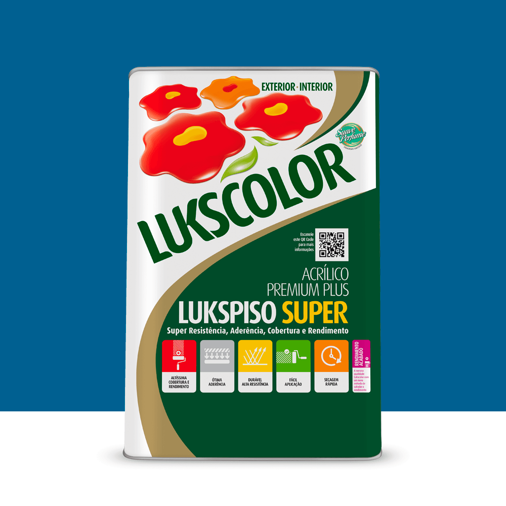 Imagem do produto Lukscolor Tinta para Piso Lukspiso Azul 18L