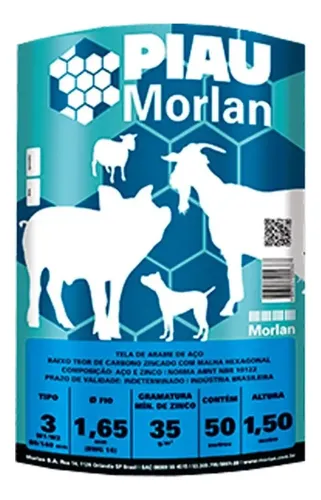 Imagem do produto Tela Hexagonal Morlan 3X16X1.50M