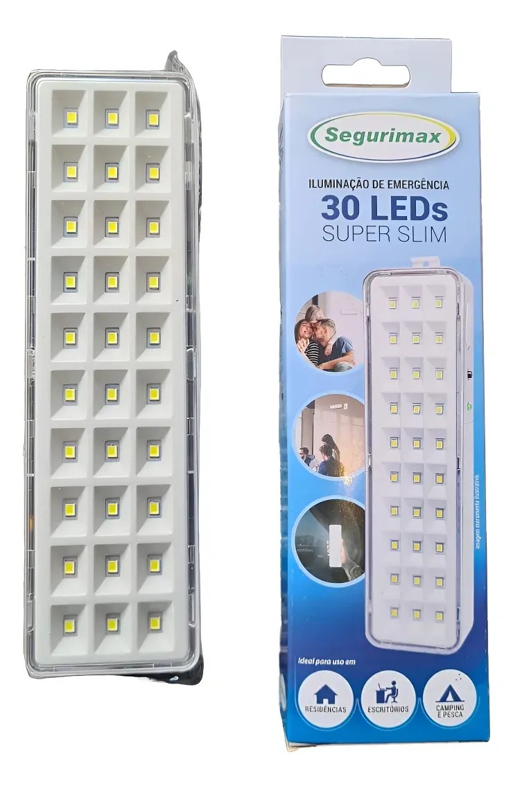 Imagem do produto Losch Luminária de Emergência 30 LED 6500K 20 cm