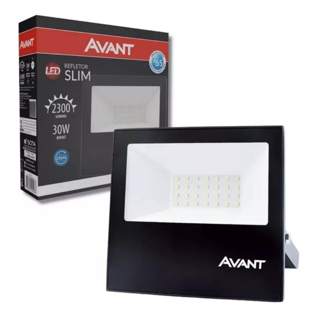 Imagem do produto Rpled Refletor LED Branco 30W Slim 6500K