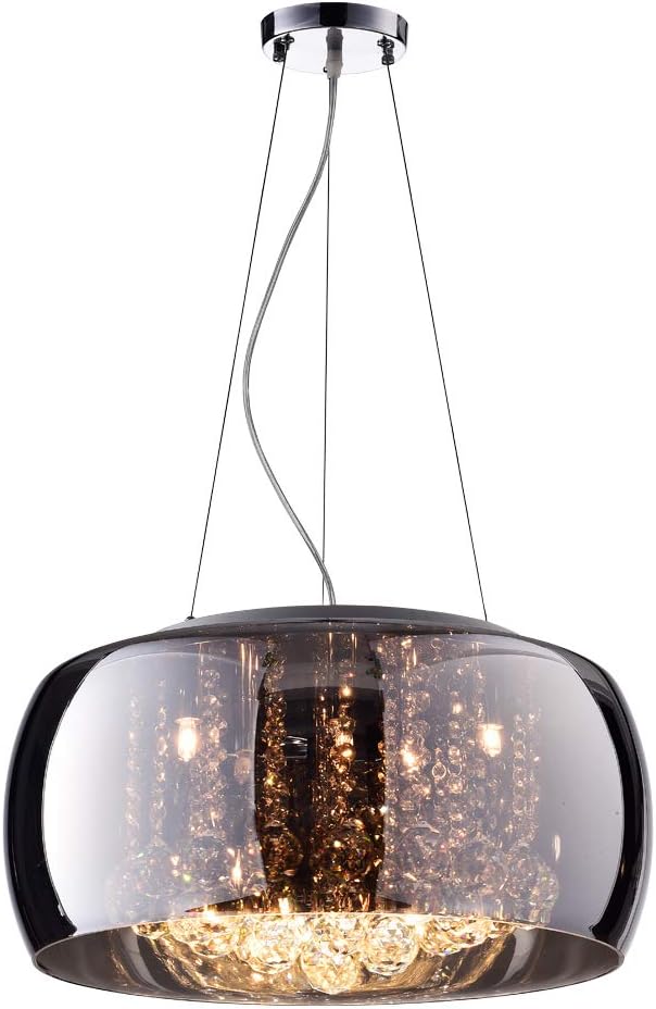 Imagem do produto Bella Lustres Plafon Soho 40x20 5xG9 Cromado/Transparente PD2002CR