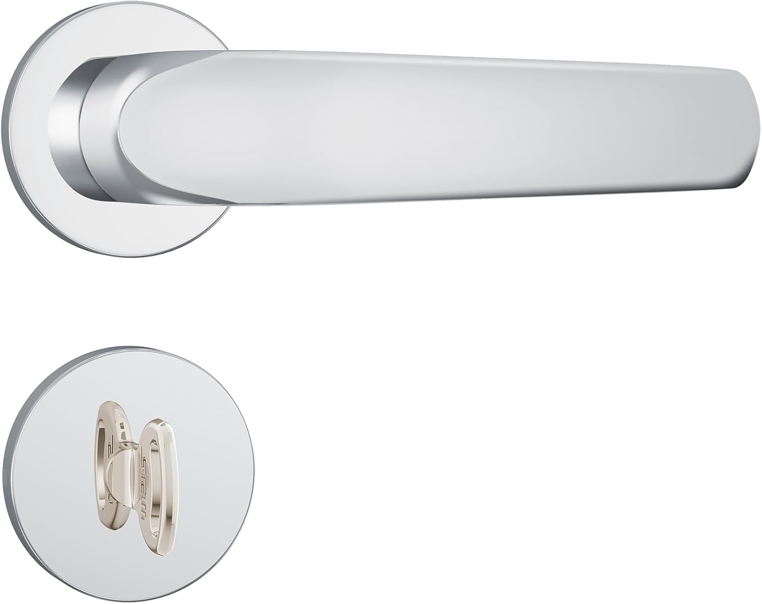 Imagem do produto Stam Fechadura 823/09 Roseta Inox WC