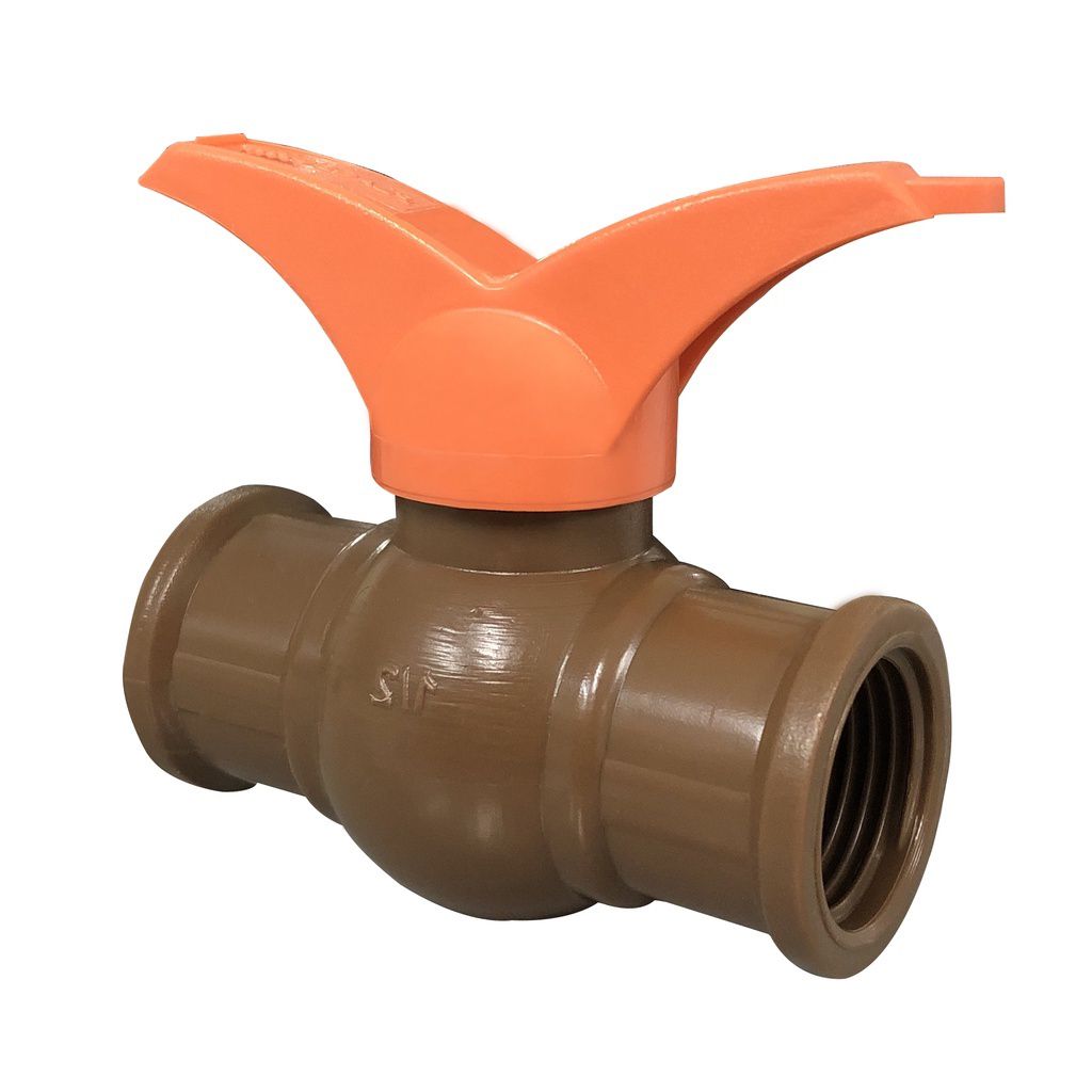 Imagem do produto Viqua Registro de Esfera Roscável 3/4" Externo Borboleta