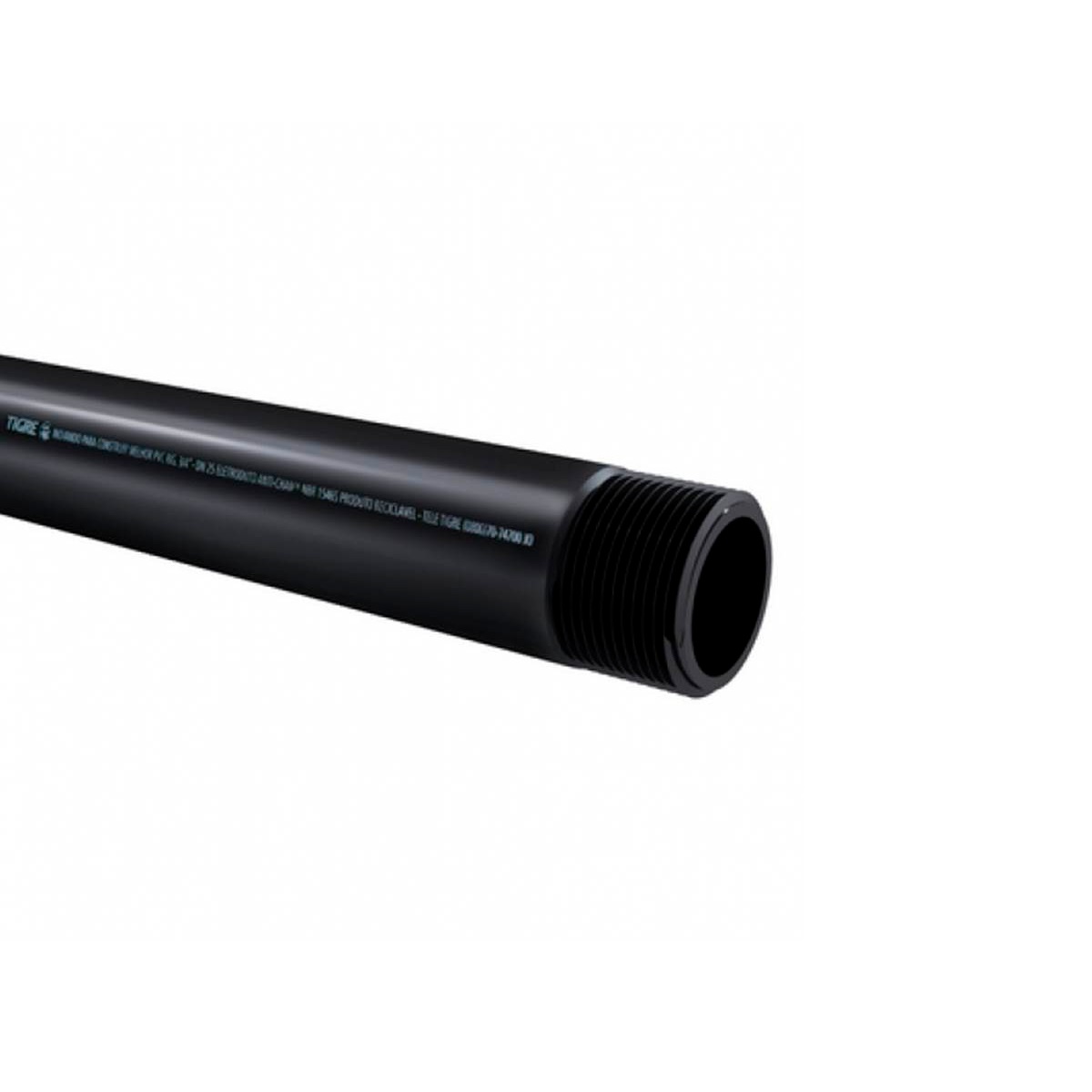 Imagem do produto Fortral Eletroduto Roscável Preto 2" - 3 m Eletrointer