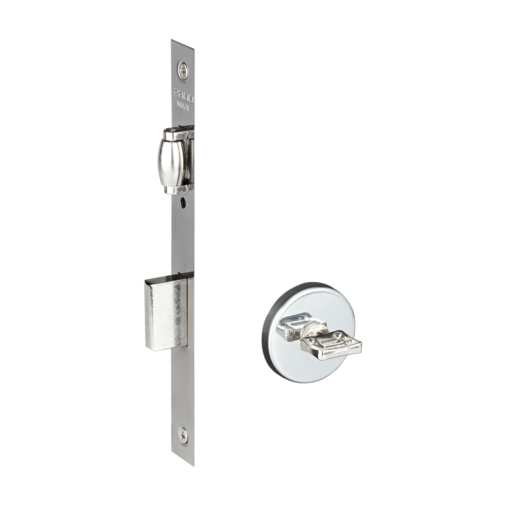 Imagem do produto Pado Fechadura Rolete 465 Inox Polido para Banheiro