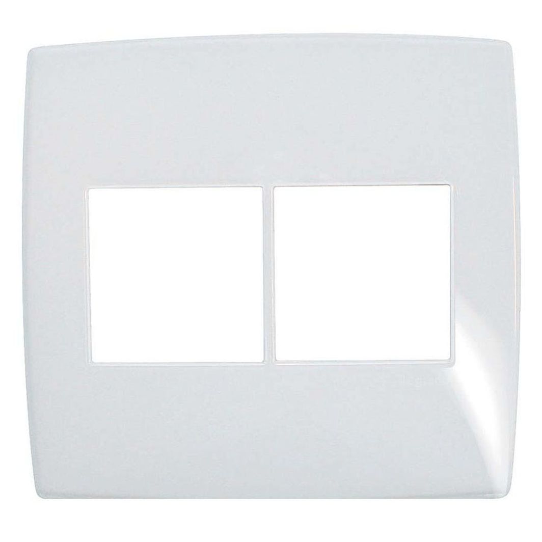 Imagem do produto Pial Plus Legrand Placa 4X4 com 2+2 Postos Separados Gloss Branco