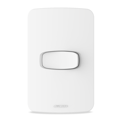 Imagem do produto Conjunto Interruptor Simples com Placa 4x2 Alumbra Gracia