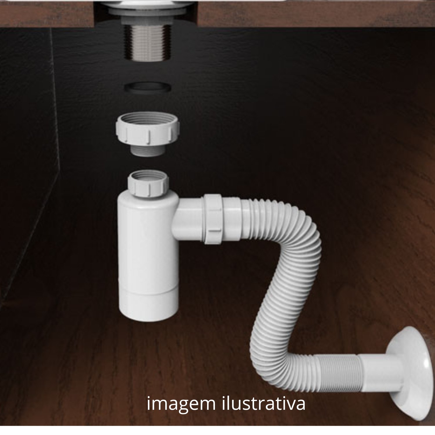 Imagem do produto Ribeiro Metais Bucha de Aumento para Sifão 1.1/2 x 2