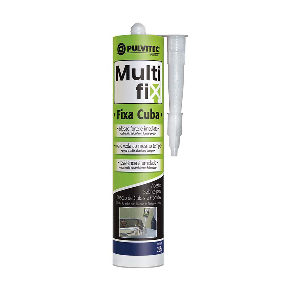 Imagem do produto Pulvitec Adesivo Multifix Fixa Cuba 285 g