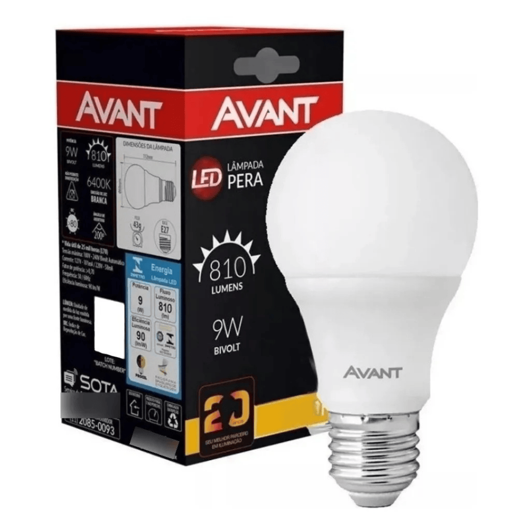 Imagem do produto Saveenergy Lâmpada LED 9W 6500K Bivolt Fora de Linha