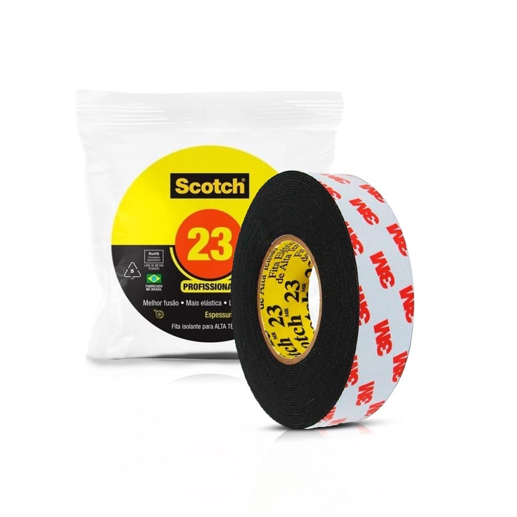 Imagem do produto 3M Fita Isolante Auto Fusão Scotch 23 19mm x 5m