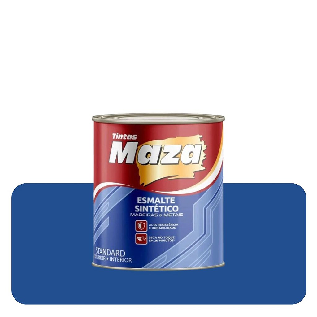 Imagem do produto Maza Esmalte Sintético Brilhante Azul França 225ml