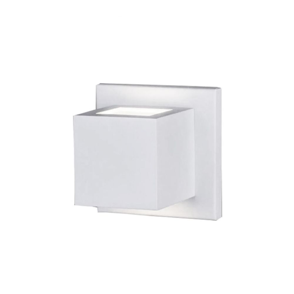 Imagem do produto Ideal Arandela 958 Quadrada de Alumínio G9 Branca