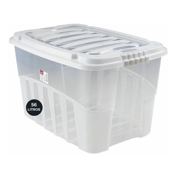 Imagem do produto Caixa Organizadora Plasútil Gran Box Alta 56L