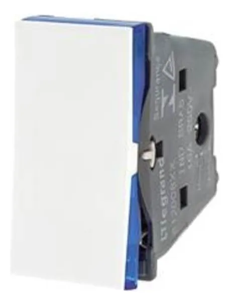 Imagem do produto Pial Plus Legrand Módulo de Interruptor Paralelo (Three-Way) 10A Branco 611001BC