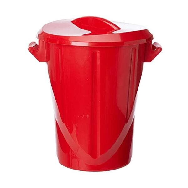 Imagem do produto Planmar Cesto com Tampa 60 L Vermelho