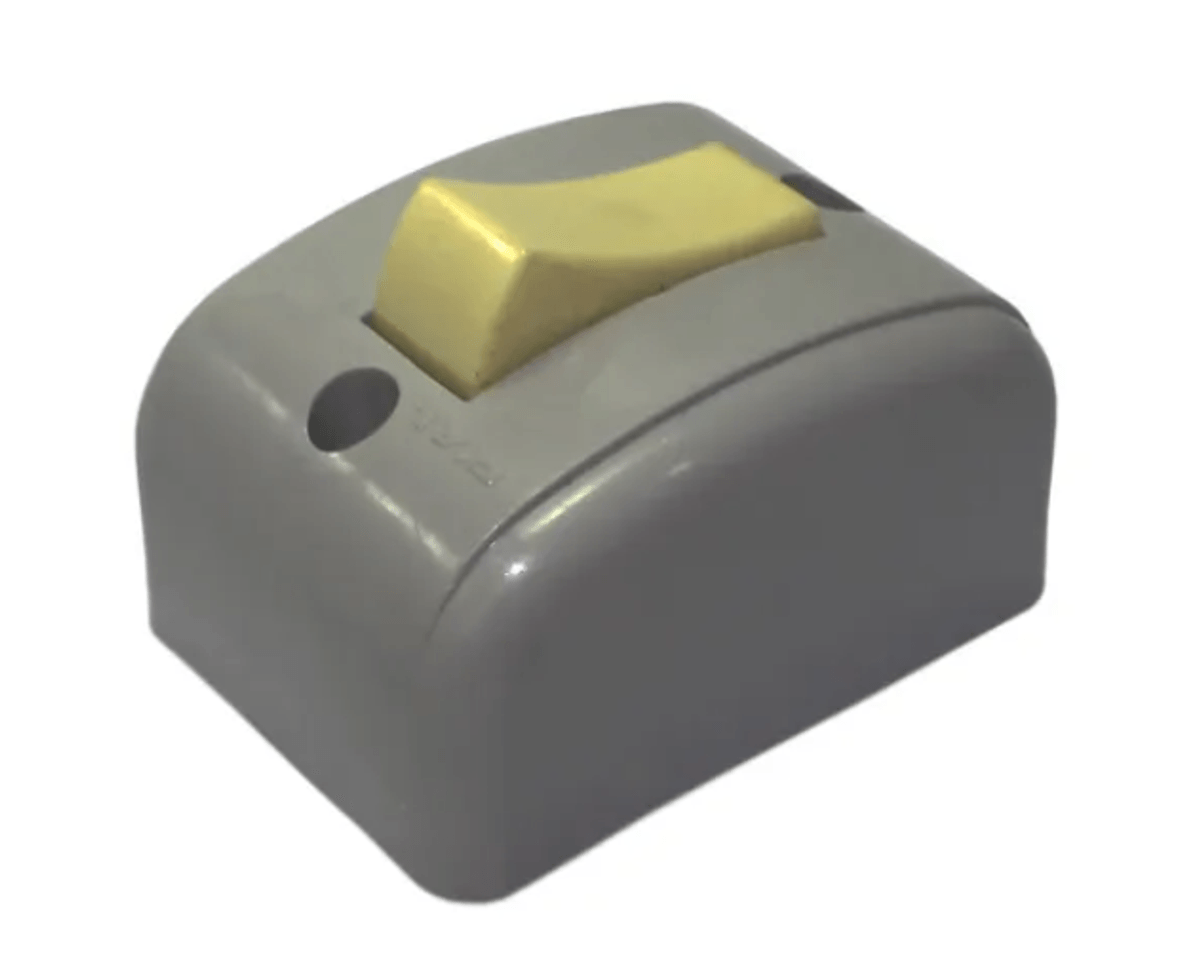 Imagem do produto Pial Legrand Interruptor Externo Paralelo (Three-Way) 10A 250V Silentoque Cinza