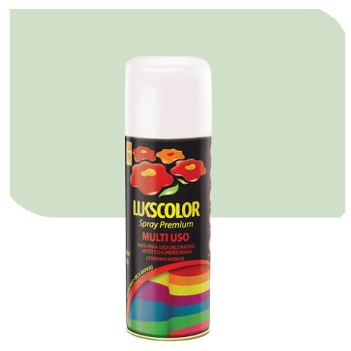 Imagem do produto Lukscolor Tinta Spray Premium Uso Geral Verde Lima 400ml