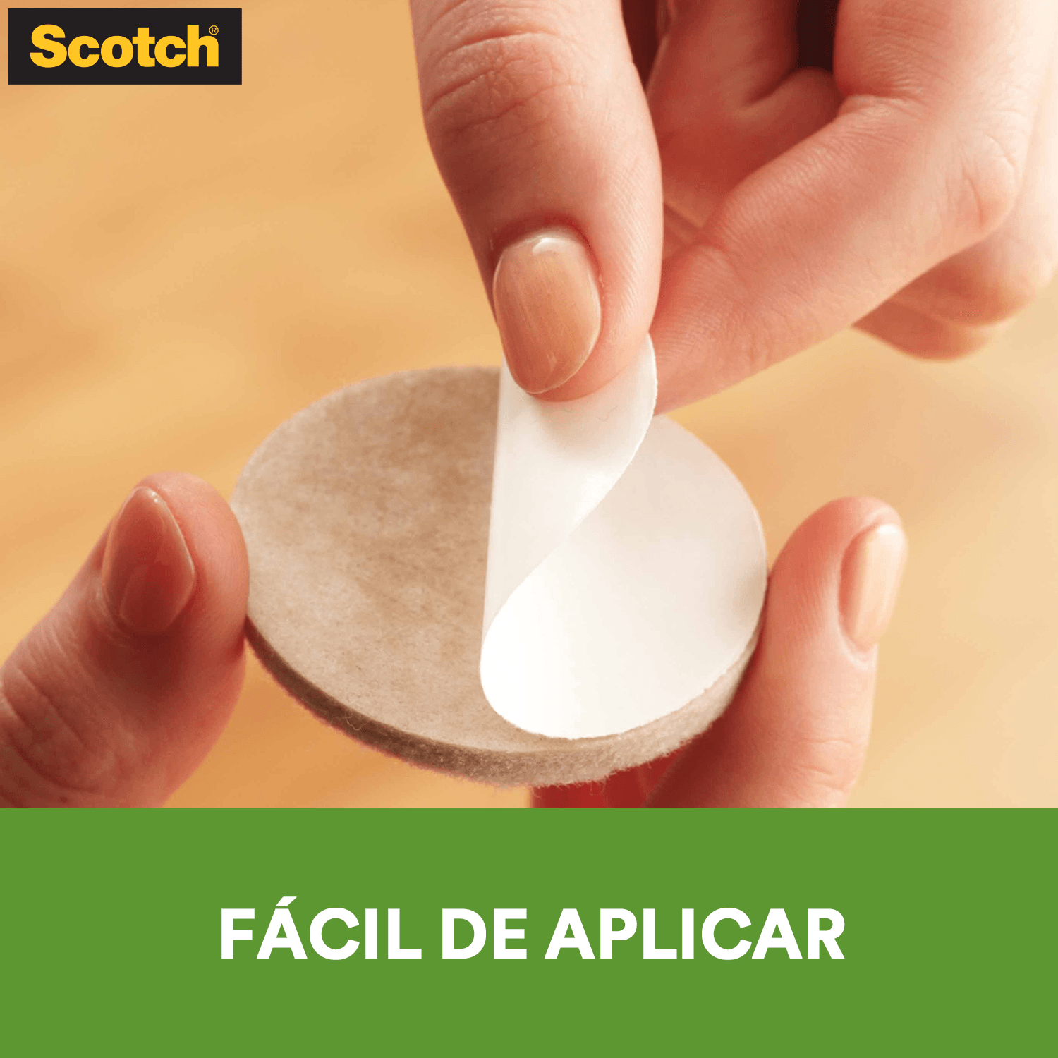Imagem do produto 3M Feltro Branco Quadrado GG