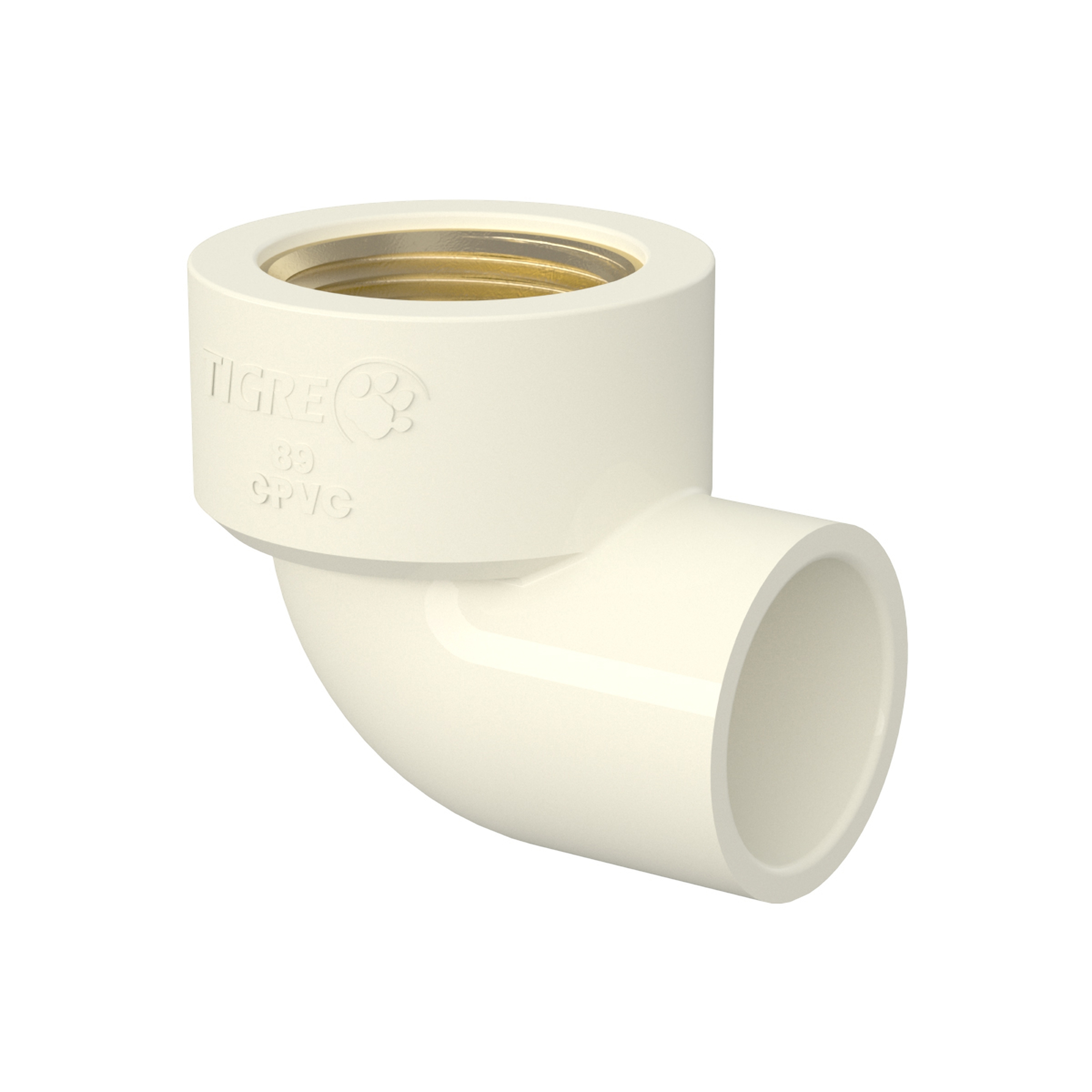 Imagem do produto Tigre Joelho de 90° Transição CPVC Aquatherm 15mm x 1/2"