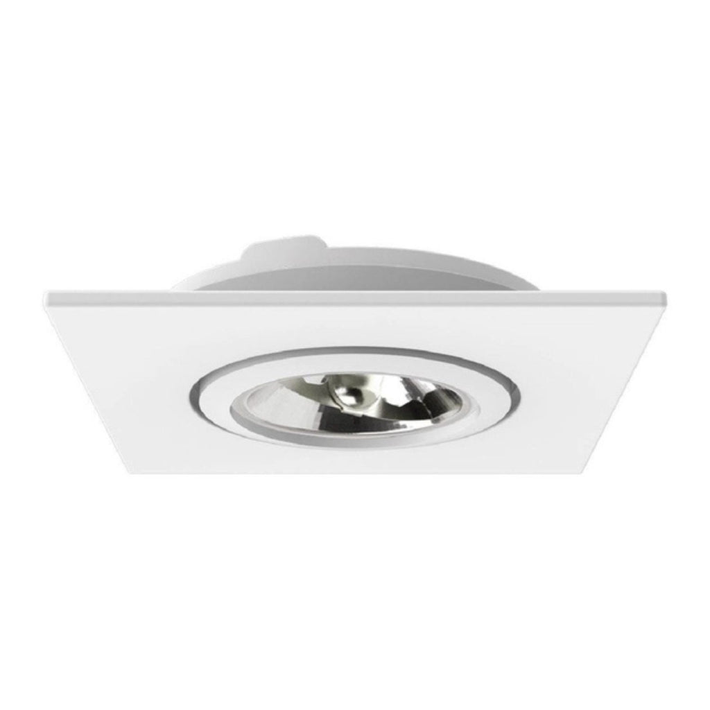 Imagem do produto Spot de Embutir Interlight Quadrado AR70 GU10 Branco IL 0090-GZ-BMT