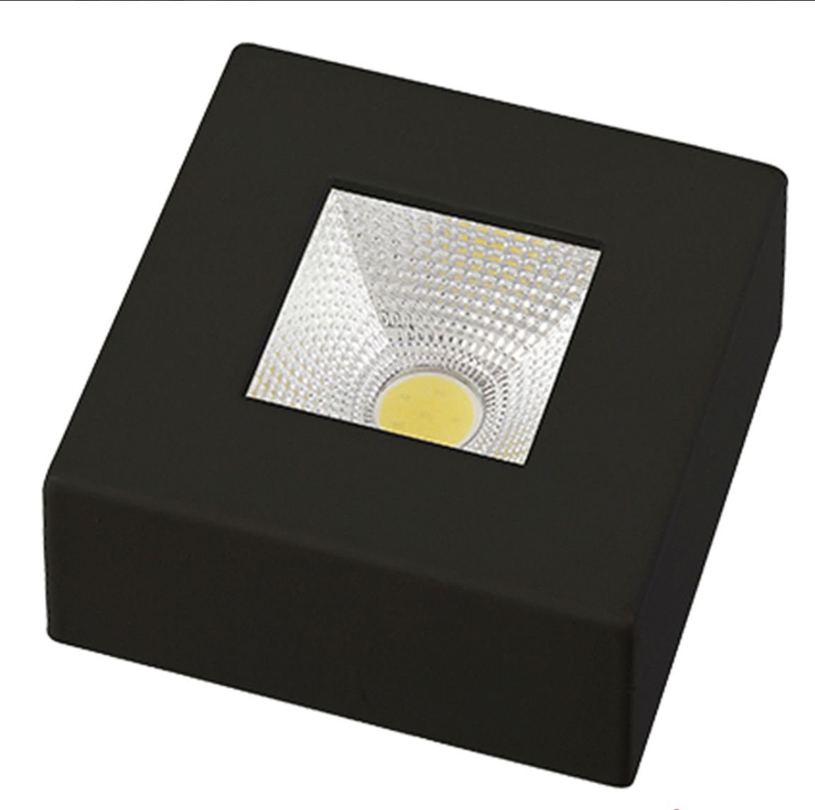 Imagem do produto Spot de Sobrepor Quadrado Opus 3000K 5W Preto Bivolt