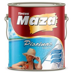 Imagem do produto Maza Kit Pu Piscina Azul 4,5L